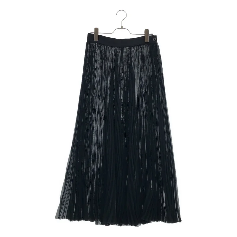 HYKE / ハイク | SHEER PLEATED SKIRT / シアー プリーツスカート | 2 | レディース