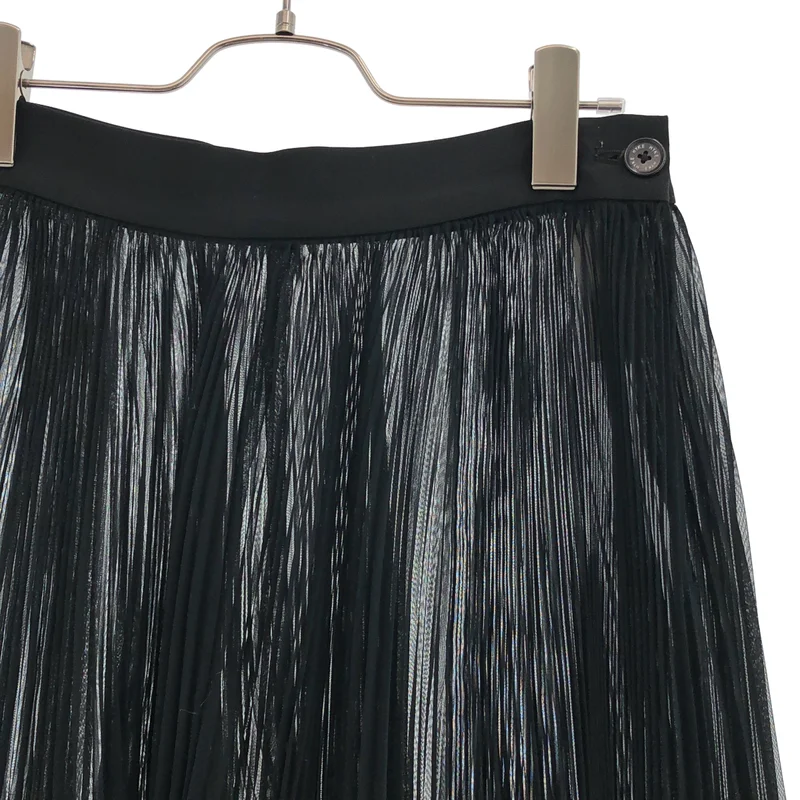 HYKE / ハイク | SHEER PLEATED SKIRT / シアー プリーツスカート | 2 | レディース