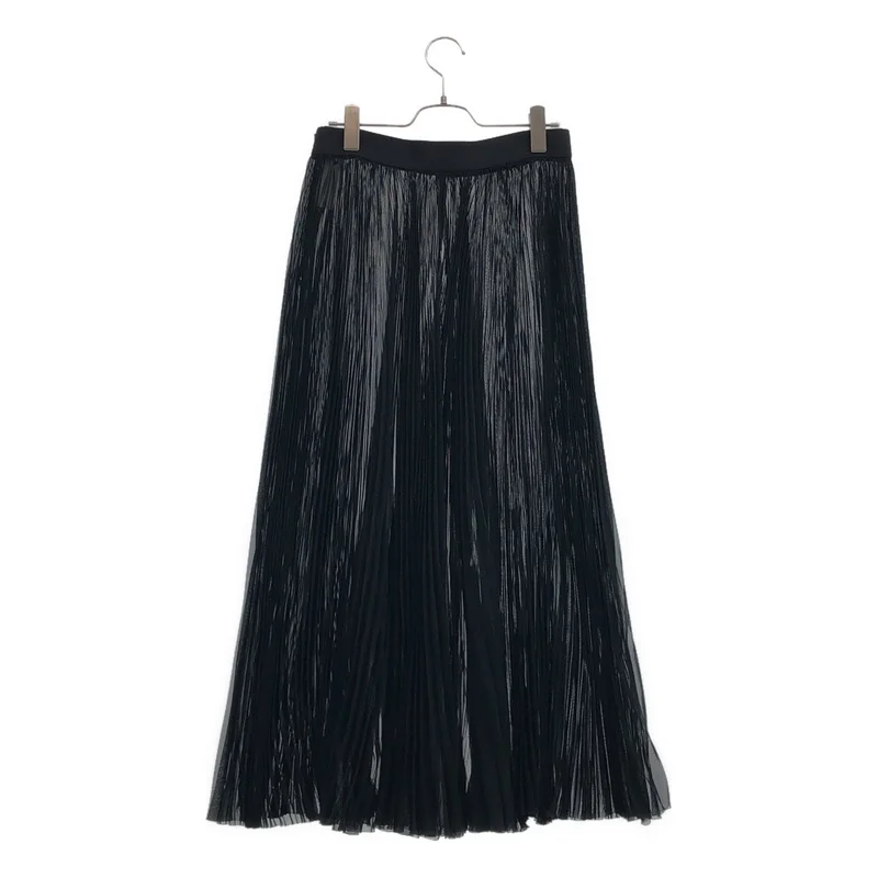 HYKE / ハイク | SHEER PLEATED SKIRT / シアー プリーツスカート | 2 | レディース