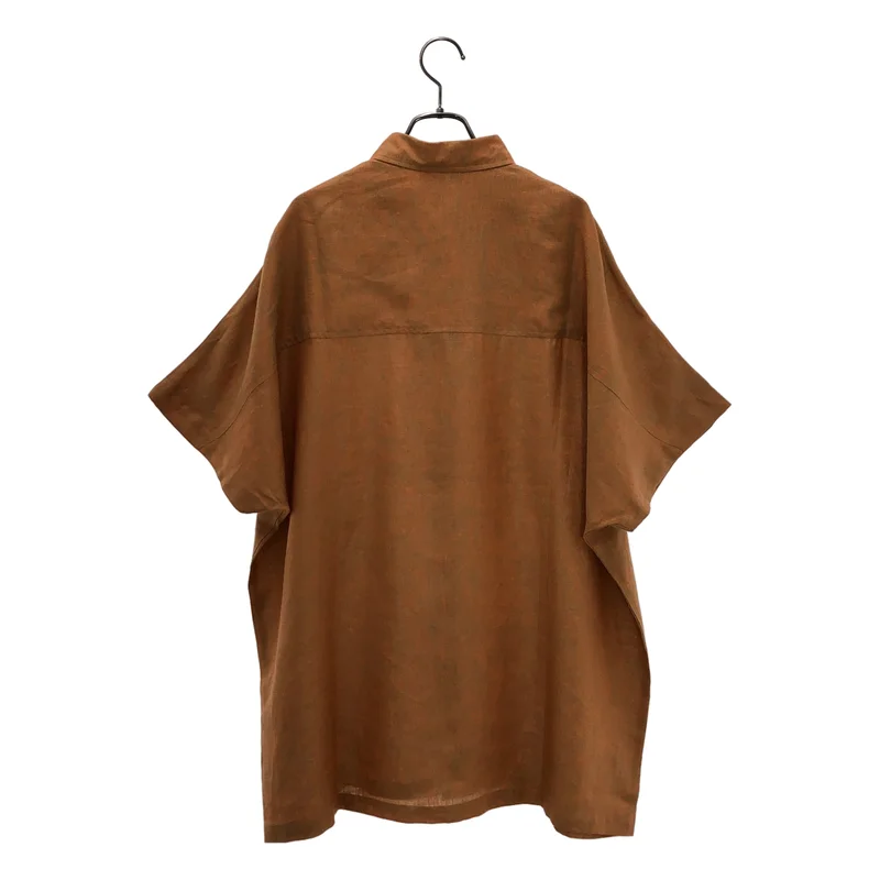 E.TAUTZ / イートウツ | リネン シャツ_半袖 GKG-10270-A | M | メンズ