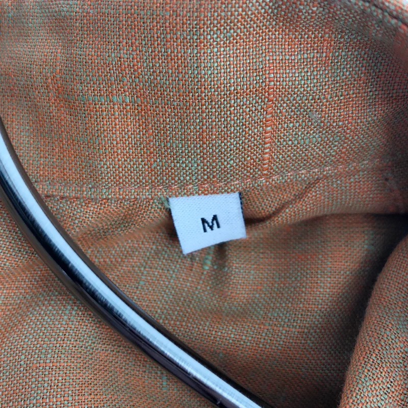 E.TAUTZ / イートウツ | リネン シャツ_半袖 GKG-10270-A | M | メンズ