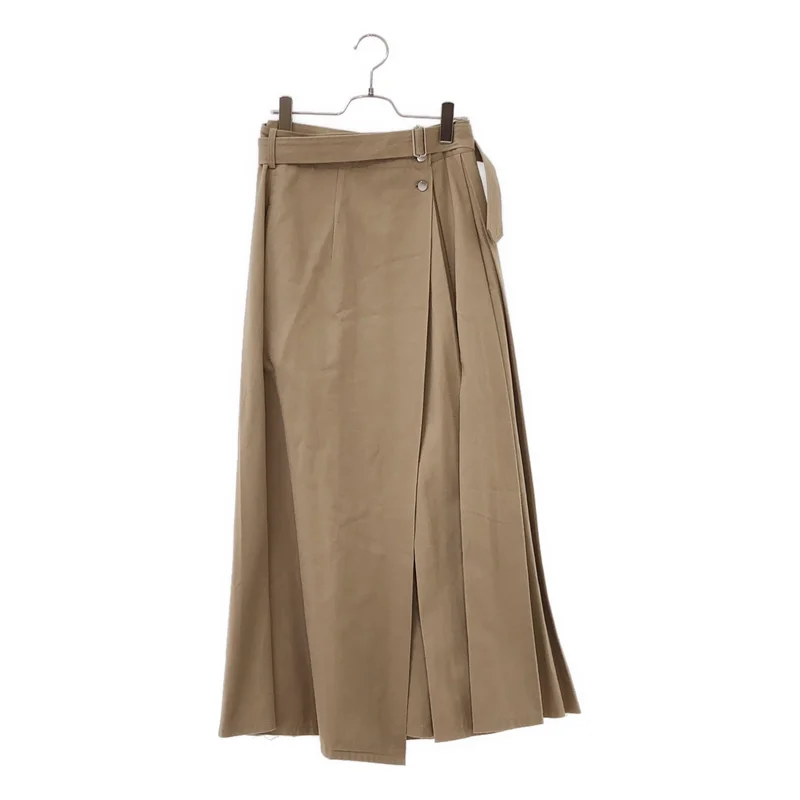 foufou / フーフー | new big flare trench skirt ベルテッド ニュービッグ フレア トレンチスカート | 1 | レディース