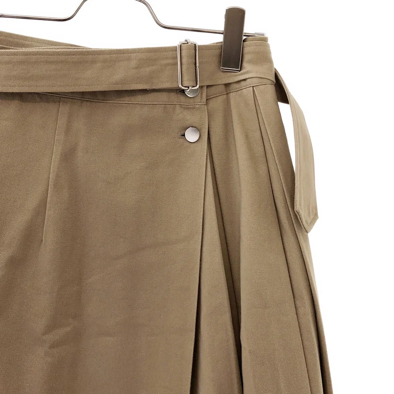 foufou / フーフー | new big flare trench skirt ベルテッド ニュービッグ フレア トレンチスカート | 1 | レディース