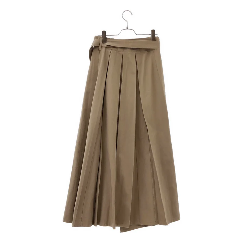 foufou / フーフー | new big flare trench skirt ベルテッド ニュービッグ フレア トレンチスカート | 1 | レディース
