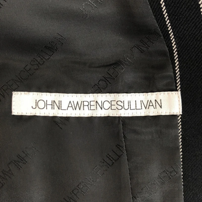 JOHN LAWRENCE SULLIVAN / ジョンローレンスサリバン | ウール ストライプ ショートテーラードジャケット | M | メンズ