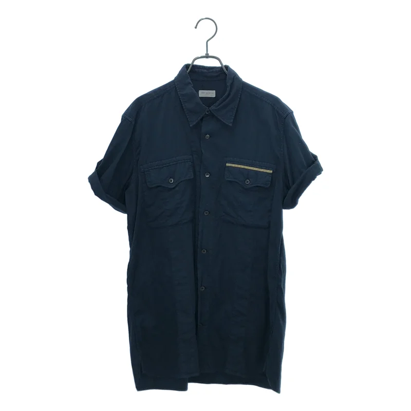 DRIES VAN NOTEN / ドリスヴァンノッテン | コットン ミリタリー シャツ | 46 | メンズ