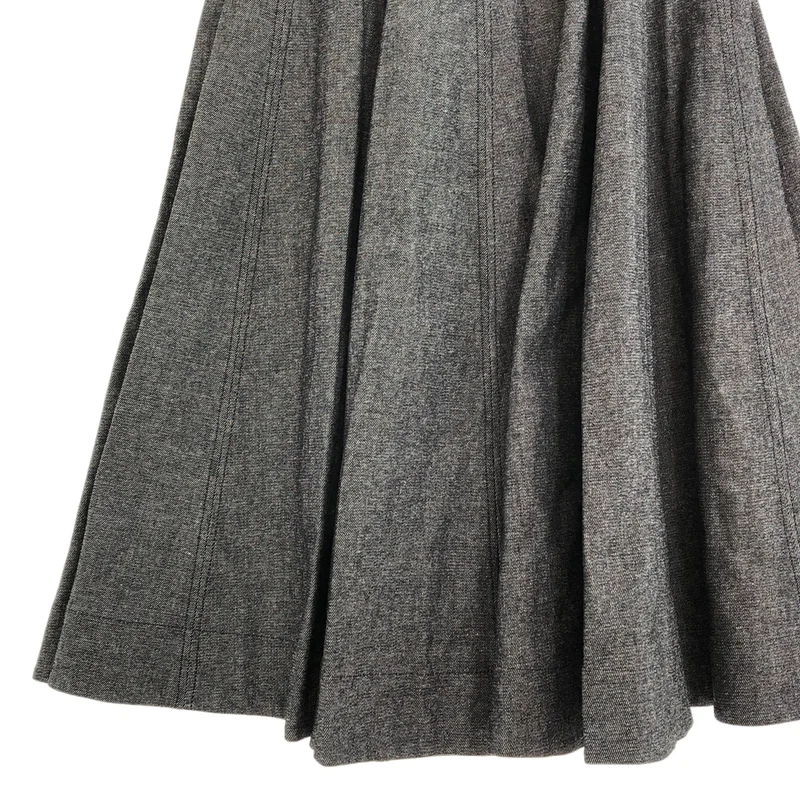 Christian Dior / クリスチャンディオール | 2023AW | コットンブレンド ツイル ミディスカート | 36 | レディース