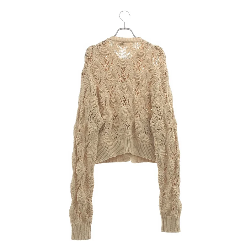 6(ROKU) / ロク | LILY YARN SUKASHI CARDIGAN |