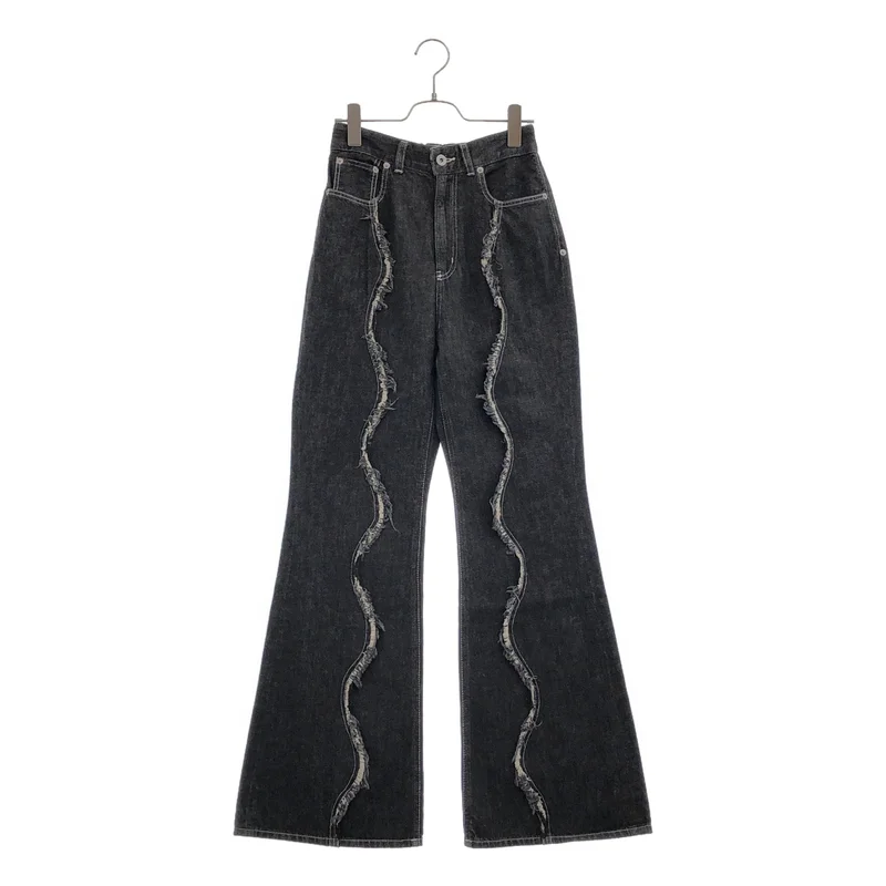 HOUGA / ホウガ | bound pants デニム フレア パンツ | 1 | レディース