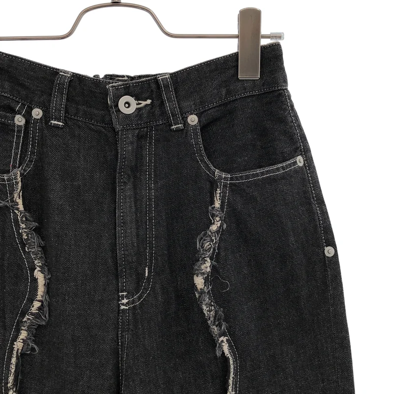 HOUGA / ホウガ | bound pants デニム フレア パンツ | 1 | レディース