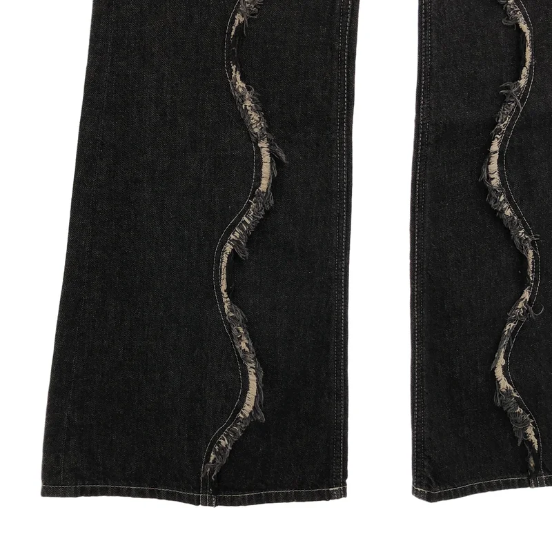 HOUGA / ホウガ | bound pants デニム フレア パンツ | 1 | レディース