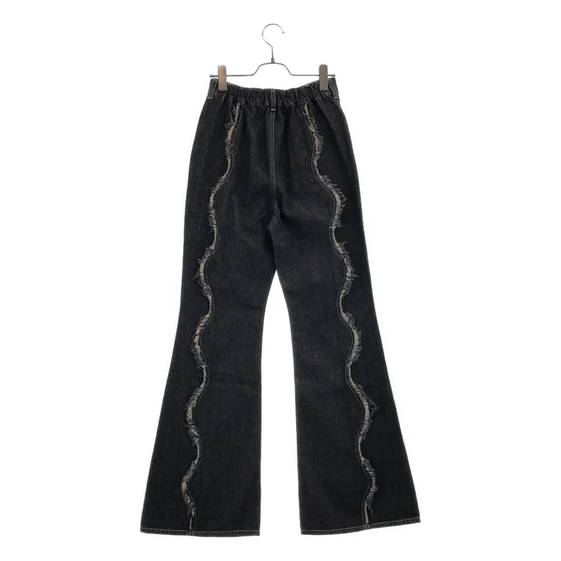 HOUGA / ホウガ | bound pants デニム フレア パンツ | 1 | レディース