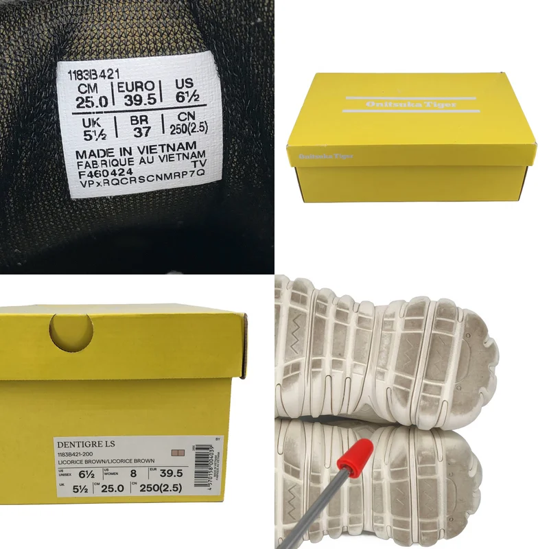 Onitsuka Tiger / オニツカタイガー | DENTIGRE LS スニーカー 1183B-421 | 25.0 | メンズ