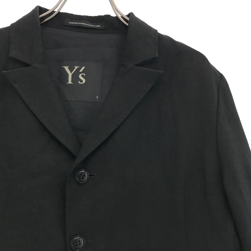Y's / ワイズヨウジヤマモト | 2013SS | レーヨン × リネン タキシード ジャケット | 2 | レディース