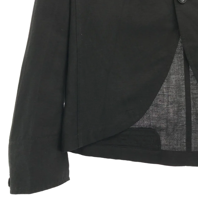 Y's / ワイズヨウジヤマモト | 2013SS | レーヨン × リネン タキシード ジャケット | 2 | レディース