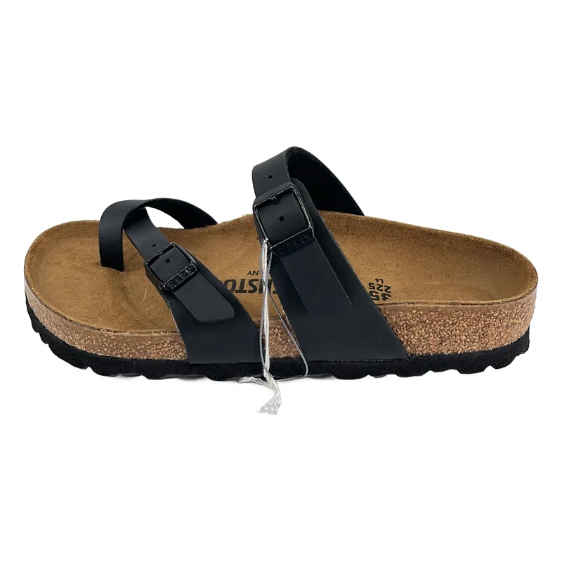 BIRKENSTOCK / ビルケンシュトック | MAYARI レザー フラットサンダル | 225 | レディース