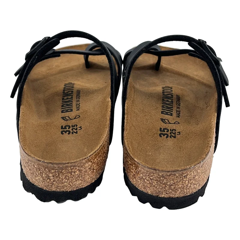 BIRKENSTOCK / ビルケンシュトック | MAYARI レザー フラットサンダル | 225 | レディース