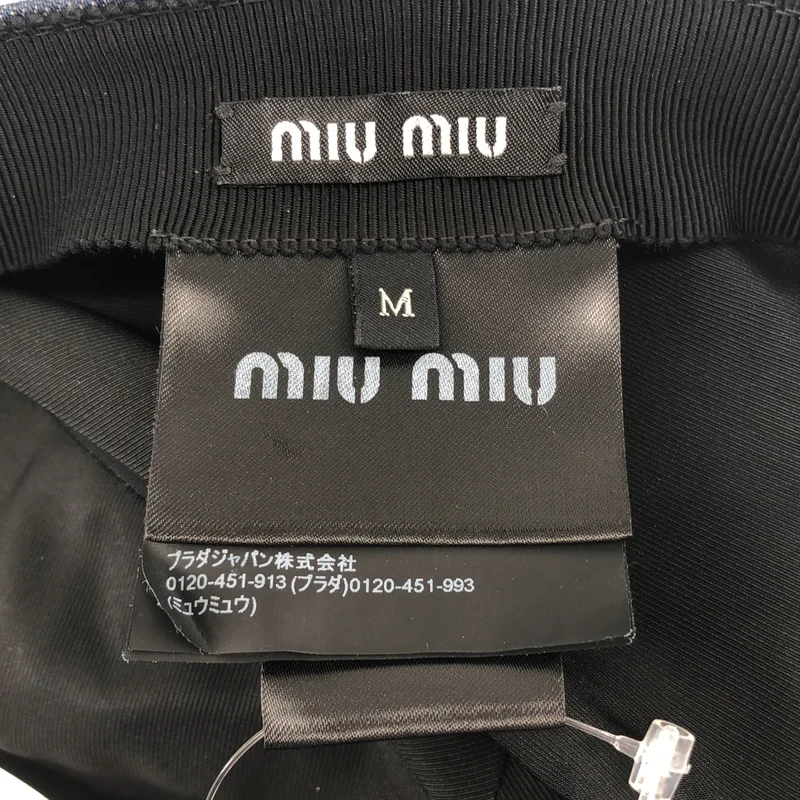 miu miu / ミュウミュウ | ロゴ ベースボールキャップ 5HC274 | M | その他
