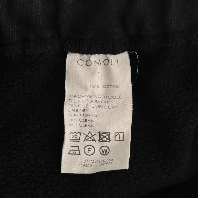 COMOLI / コモリ | コットン裏毛パンツ / Z01-05003 | 1 | メンズ