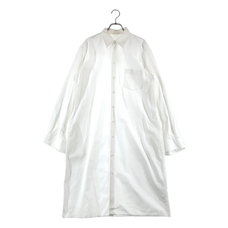 Maison Margiela / メゾンマルジェラ | 2020SS | 変形スリーブ オーバーシルエット シャツ ワンピース | 38 | レディース