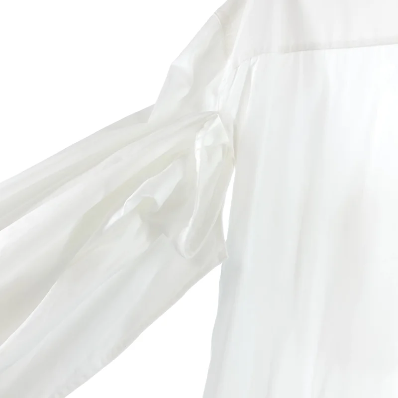 Maison Margiela / メゾンマルジェラ | 2020SS | 変形スリーブ オーバーシルエット シャツ ワンピース | 38 | レディース