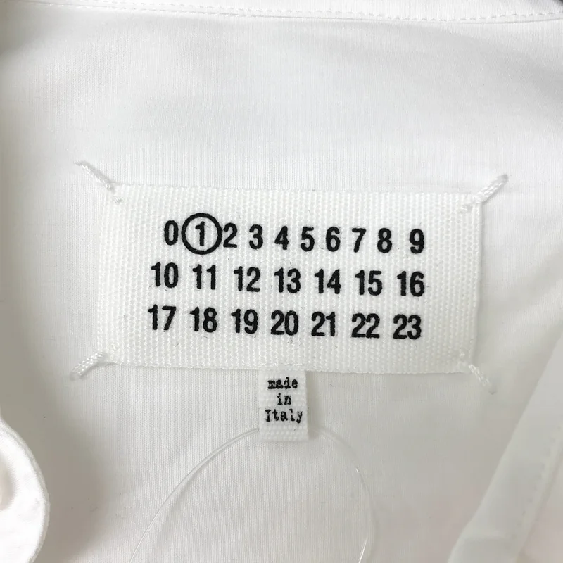 Maison Margiela / メゾンマルジェラ | 2020SS | 変形スリーブ オーバーシルエット シャツ ワンピース | 38 | レディース