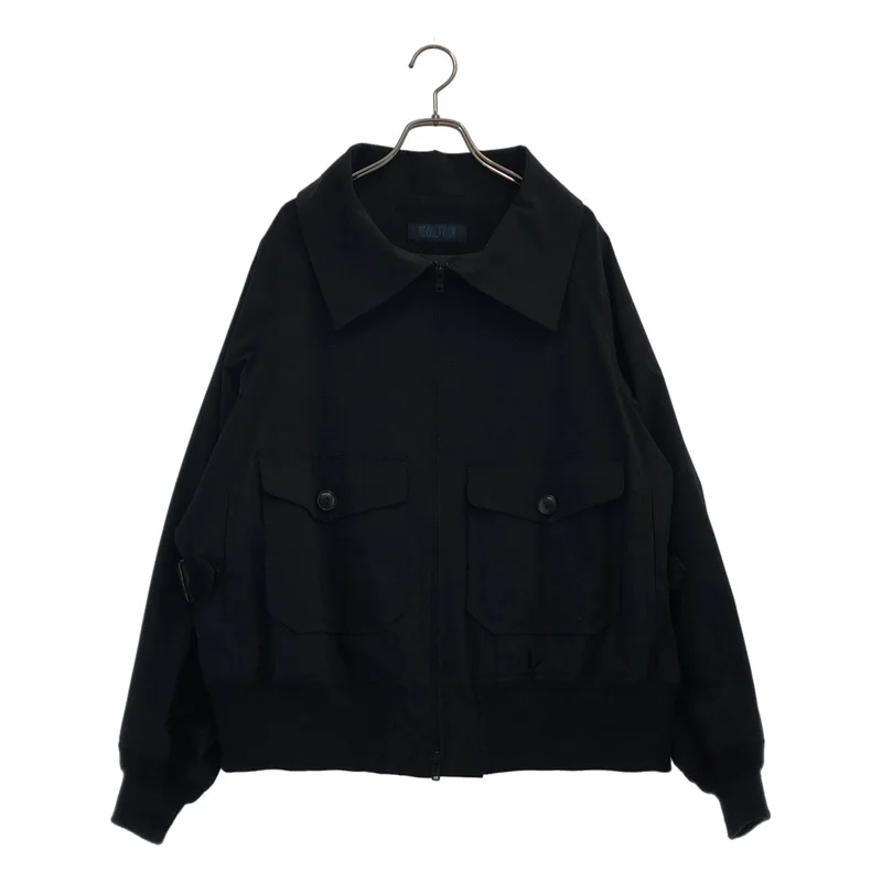 REGULATION Yohji Yamamoto / レギュレーションヨウジヤマモト | 2020AW | ポリエステル ジップアップジャケット | 2 | メンズ