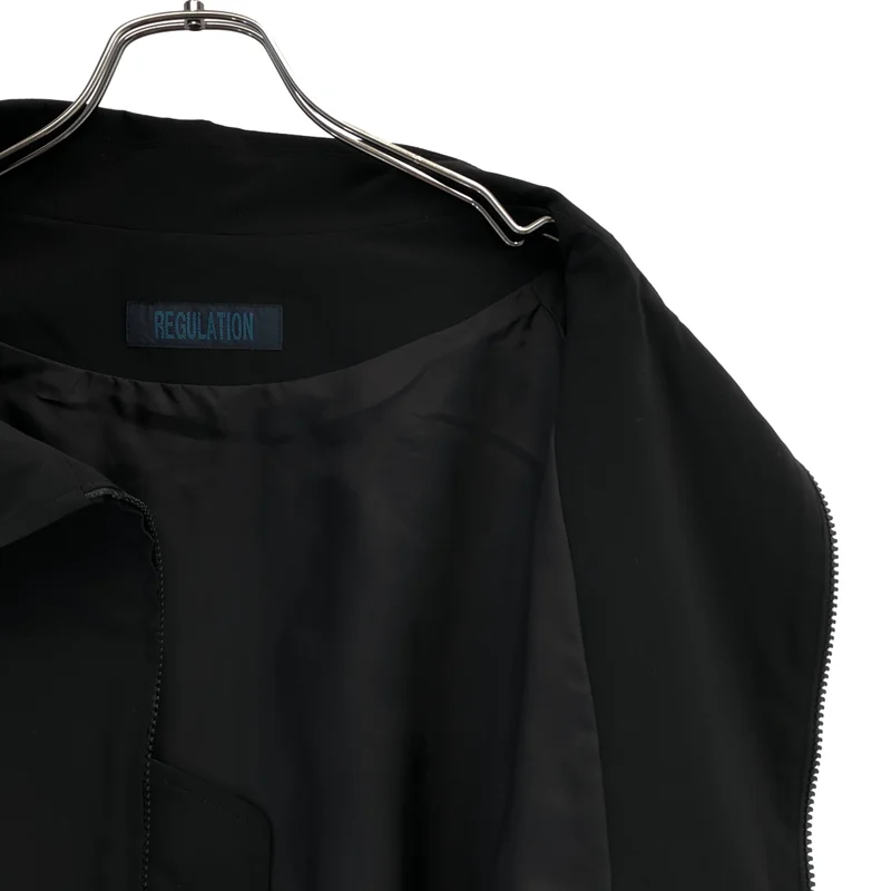 REGULATION Yohji Yamamoto / レギュレーションヨウジヤマモト | 2020AW | ポリエステル ジップアップジャケット | 2 | メンズ
