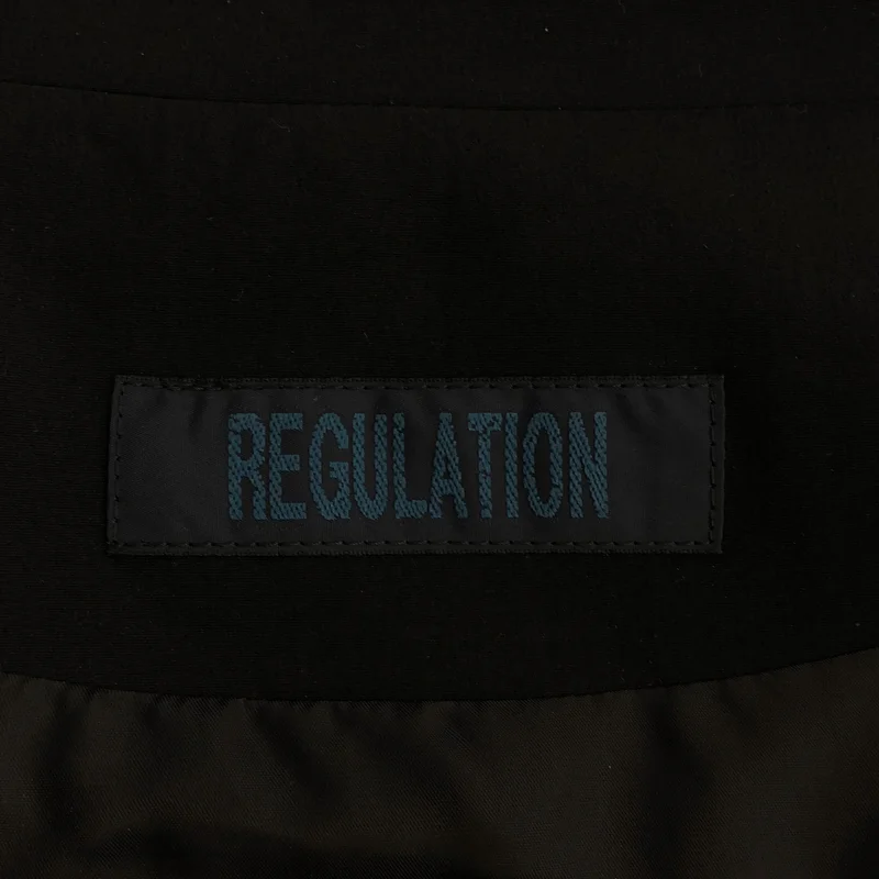 REGULATION Yohji Yamamoto / レギュレーションヨウジヤマモト | 2020AW | ポリエステル ジップアップジャケット | 2 | メンズ
