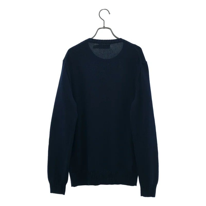 POLO RALPH LAUREN / ポロラルフローレン | コットン ロゴ刺しゅう クルーネックニット | S | メンズ