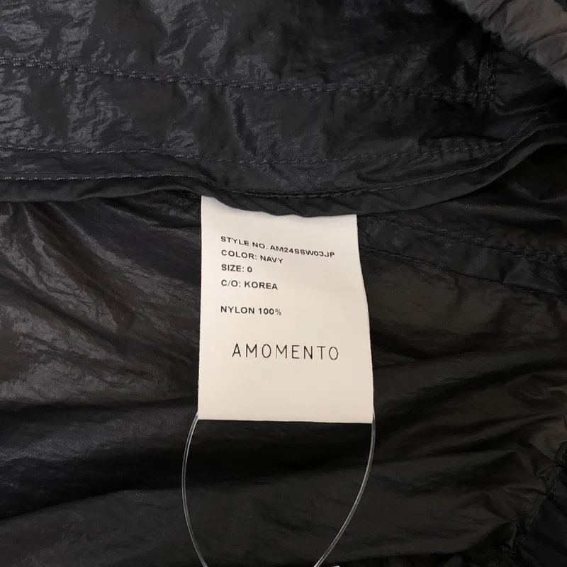 AMOMENTO / アモーメント | 2024SS | REVERSIBLE SHIRRING CROP HOODED JUMPER / リバーシブル シャーリングクロップ フーデッドジャンパー | 0 | レディース