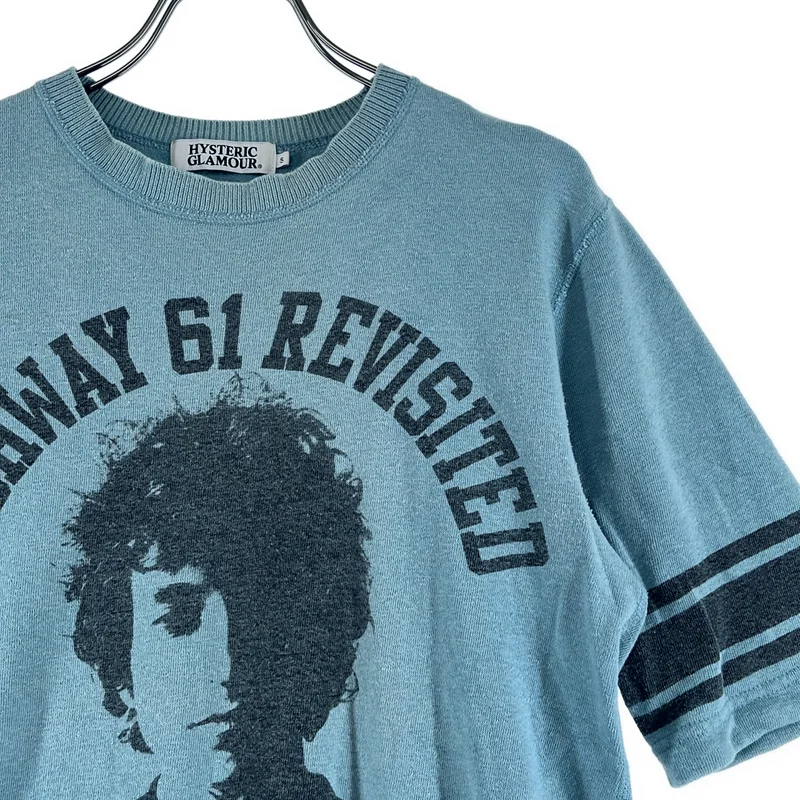 HYSTERIC GLAMOUR / ヒステリックグラマー | ボブディラン プリント Tシャツ | S | メンズ