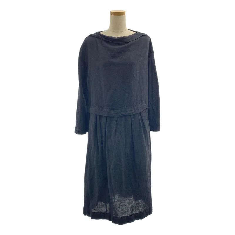 ダニエラグレジス　daniela gregis ダニエラグレジス DANIELA GREGIS オーバーサイズ製品染ワンピース