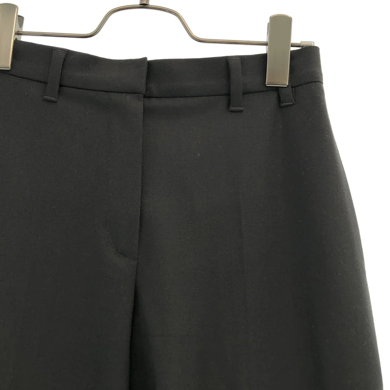 JIL SANDER / ジルサンダー | ウール ストレートスラックス | 34 | レディース
