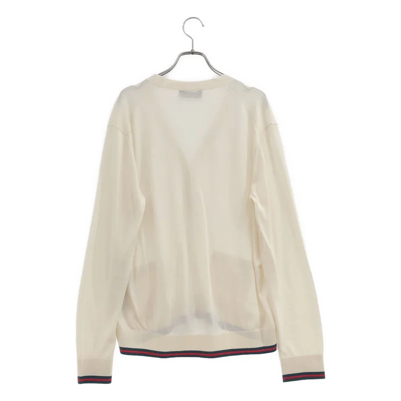 GUCCI / グッチ | エクストラファインカシミアシルク カーディガン 818588 | M | レディース