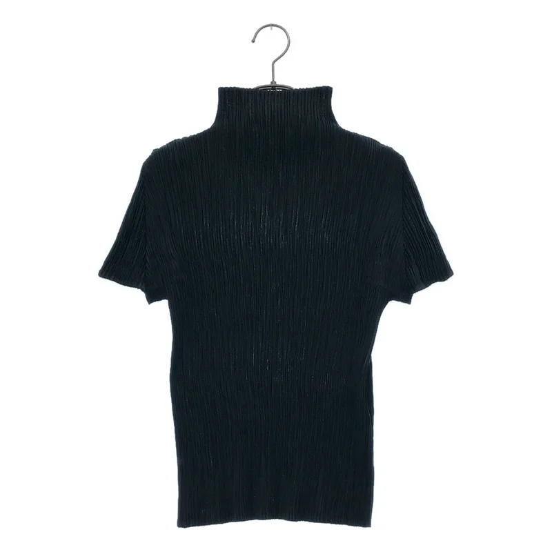 PLEATS PLEASE ISSEY MIYAKE / プリーツプリーズイッセイミヤケ | ハイネック プリーツ ショートスリーブ カットソー | 3 | レディース