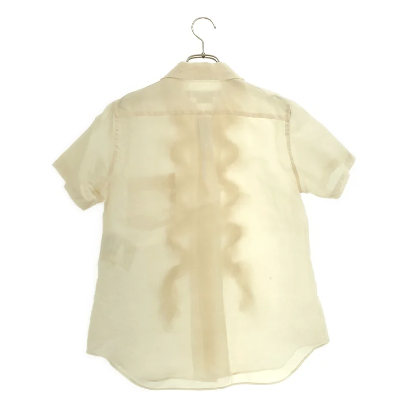COMME des GARCONS COMME des GARCONS / コムコム | フリルシルクシャツ AD2013 | S | レディース