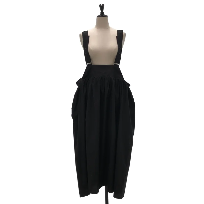 Ground Y / グラウンドワイ | COTTON BROAD SUSPENDER SKIRT ギャザースカート | 1 | レディース
