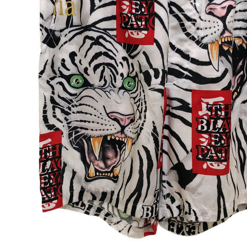 WACKO MARIA / ワコマリア | × BLACK EYE PATCH / TIM LEHI HAWAIIAN SHORTS ショートパンツ | L | メンズ