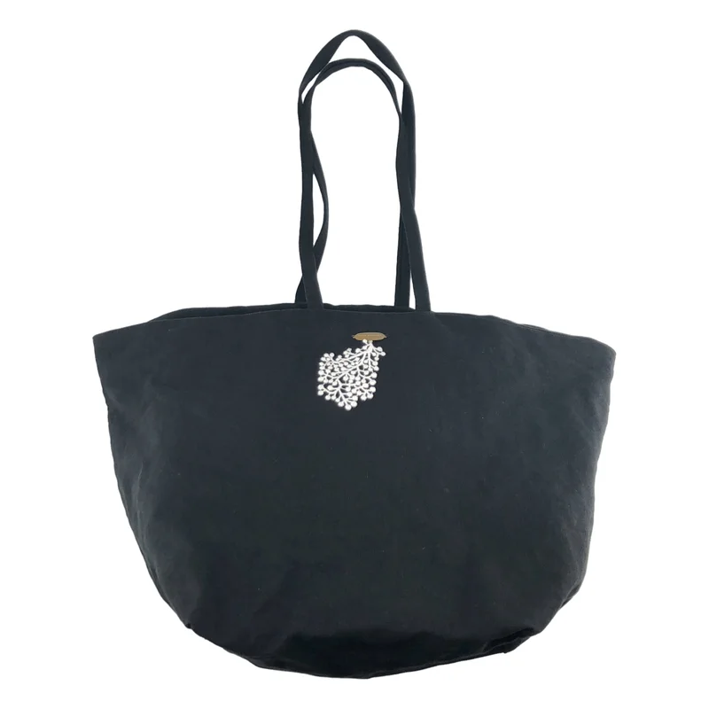 mina perhonen / ミナペルホネン | 2025SS | tanto bag / forest parade モチーフ コットンキャンバス トートバッグ |