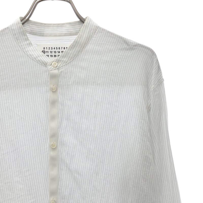 Maison Martin Margiela / メゾンマルタンマルジェラ | 2011SS | ストライプ シャツ_長袖 S30DL0179 | 46 | メンズ