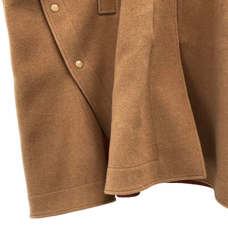 STELLA McCARTNEY / ステラマッカートニー | ウール ビッグシルエット マントコート | 34 | レディース