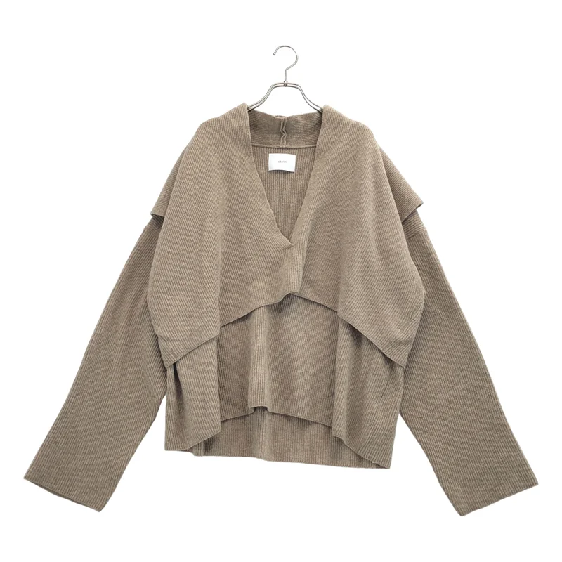 stein / シュタイン | LAY DEEP V NECK KNIT LS レイ Vネック ニット | S | メンズ