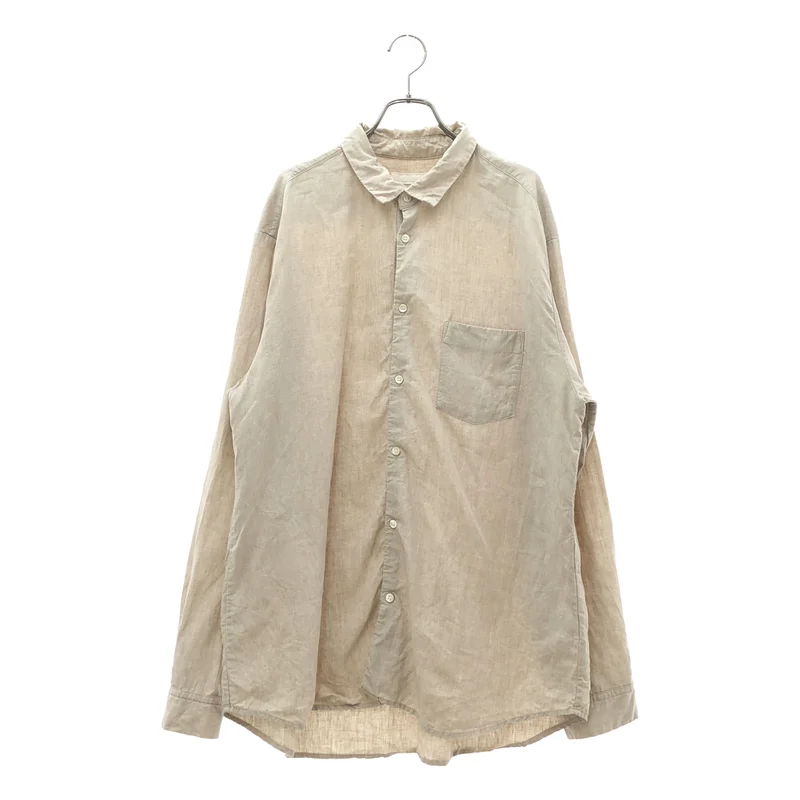 nest robe CONFECT / ネストローブコンフェクト | リネン レギュラーカラーシャツ | 6 | メンズ