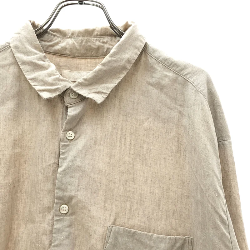 nest robe CONFECT / ネストローブコンフェクト | リネン レギュラーカラーシャツ | 6 | メンズ