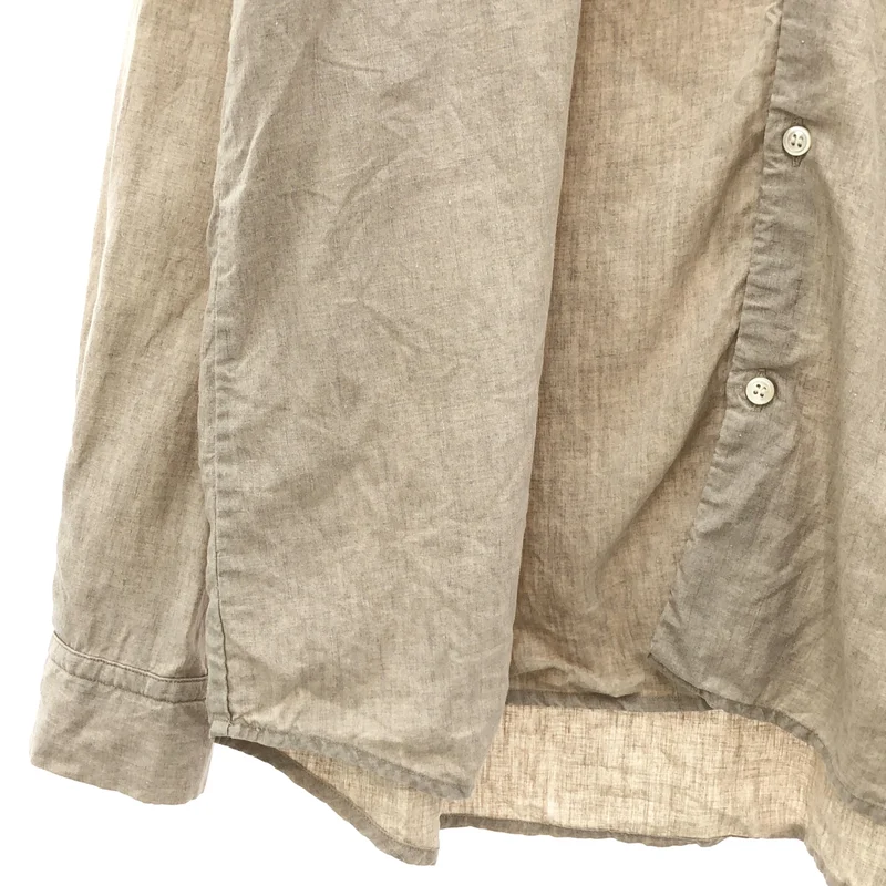 nest robe CONFECT / ネストローブコンフェクト | リネン レギュラーカラーシャツ | 6 | メンズ