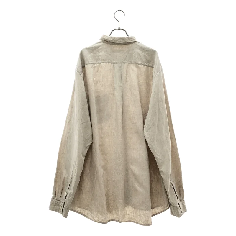 nest robe CONFECT / ネストローブコンフェクト | リネン レギュラーカラーシャツ | 6 | メンズ
