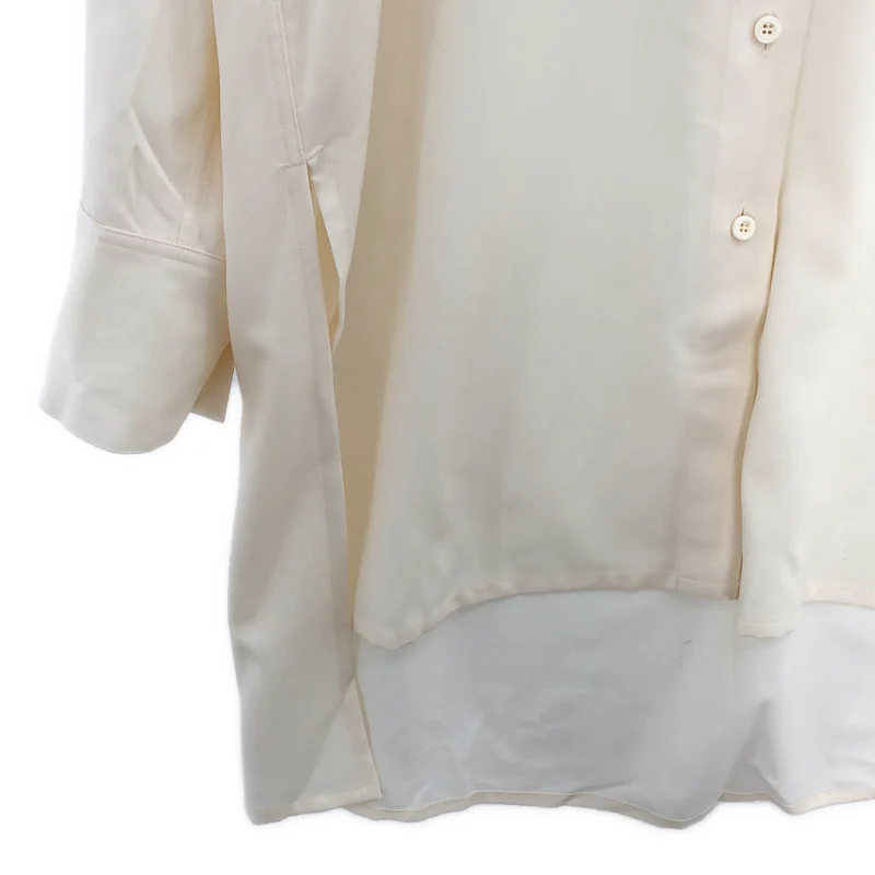 CABaN / キャバン | ウール ハイネック ロングシャツ | S | レディース