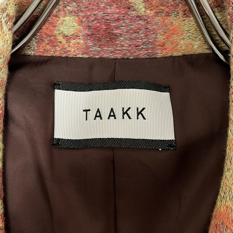 TAAKK / ターク | 2023AW | Abstract Jacquard Tailored Jacket ジャガード ドッキングブルゾン ジャケット | 2 | メンズ