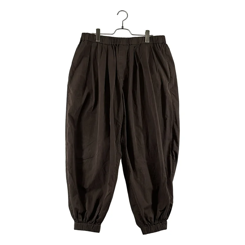 CASEY CASEY / ケーシーケーシー | DEEP PLIS HOMME PANT ペーパーコットン タック ワイド イージーパンツ | L | メンズ